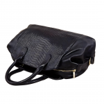 Large Capacity Genuine Leather Shoulder Bag for Women - Crocodile Pattern Tote - Image 4